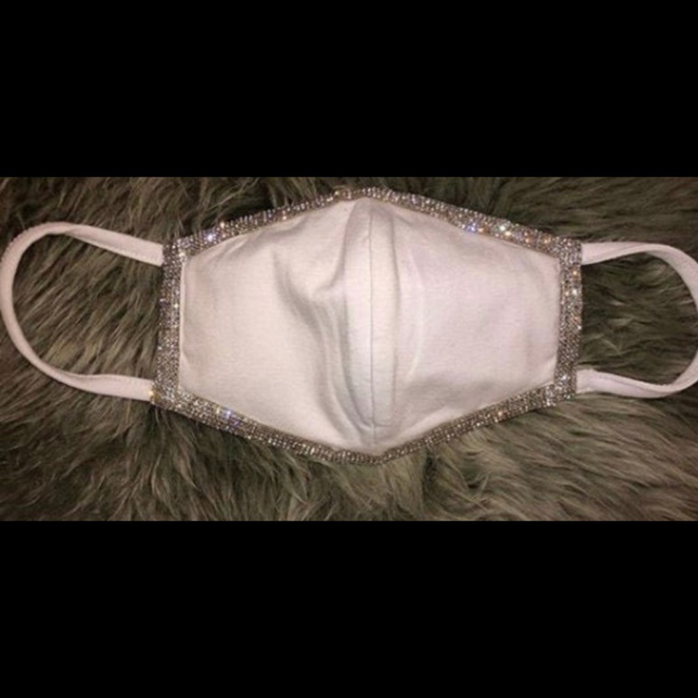 Handmade Rhinestone Face masks - Picture 6 of 16